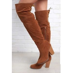 Tan Nanamacs Kayline OTK Boots